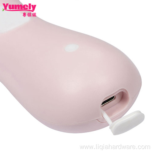 Pink Ergonomic Design Electric Facial Cleansing Brush